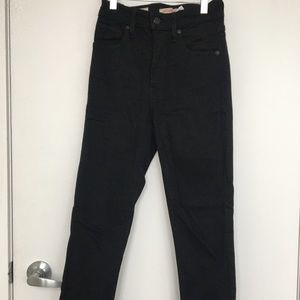 Levi’s Mike High Super Skinny Jean in Black